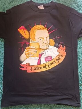 Shaun of the Dead Black Cotton T-Shirt | Size S
